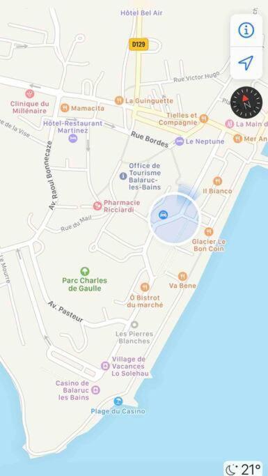 Joli Appart/Vue Etang/Clim /Wifi Balaruc-les-Bains Exterior foto